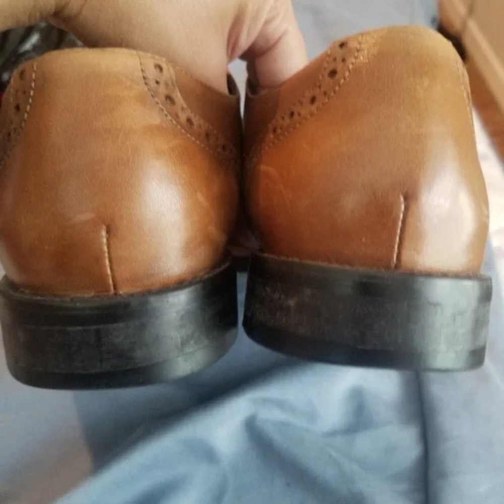 Johnston & Murphy Conard Men's Tan Leather Wingti… - image 6